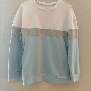 Women’s Blue and Gray Sweater